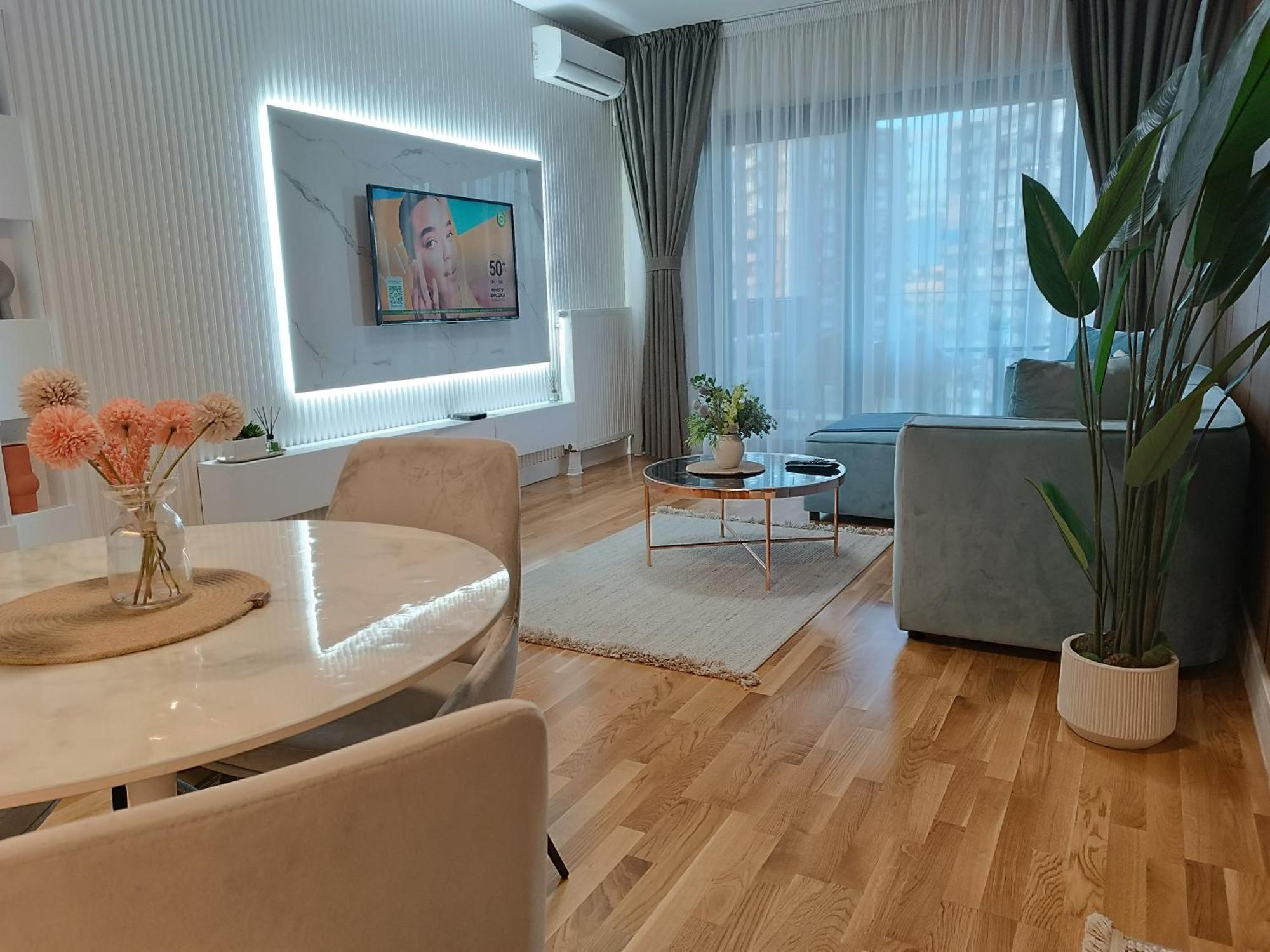 Nina Apartment Diamond Limak Skopje Exteriör bild